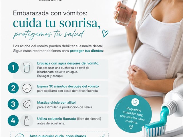 Embarazo como proteger tus dientes